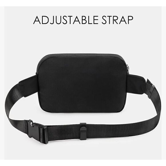 ZORFIN Fanny Packs for Women Men, Belt Bag with 5 Zipper Pockets, Fashion Waist - Picture 3 of 10